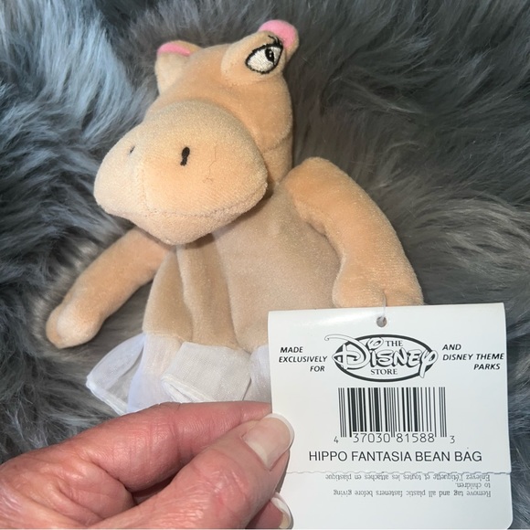 NWT Disney mini bean bags  Timothy-Fairfolk-Gurgi- Hippo - Picture 4 of 5